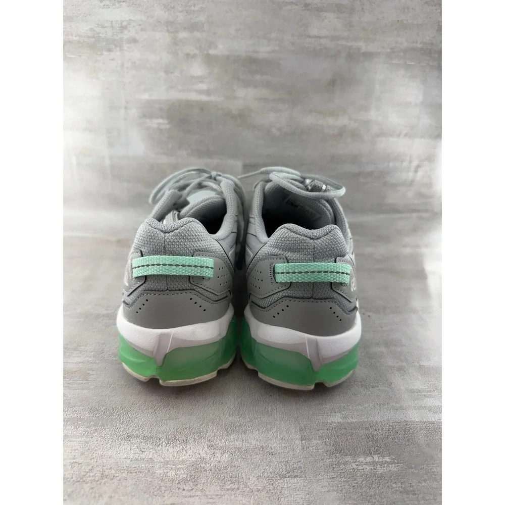 ASICS GEL-Quantum 90 Women Grey Mint Green Running Shoes 1202A040 Size 9.5